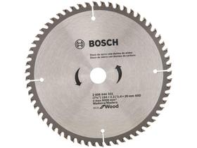 Disco de Serra Circular 7” 60 Dentes para Madeira - Bosch Eco For Wood