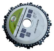 Disco de Serra Circular com Corrente 115 mm. x 22 mm. Disco de Serra Circular com Corrente 115 mm. x 22 mm.