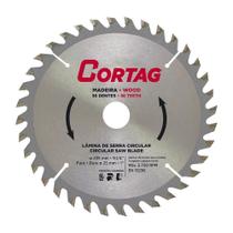 Disco de Serra Circular Cortag Para Madeira 235mm 36 Dentes