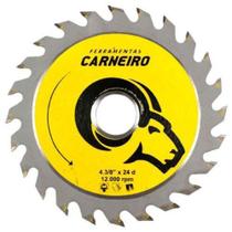 Disco de Serra Circular de Wídea 110mm - 24 Dentes - CARNEIRO