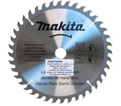 Disco de Serra Circular para Madeira 7.1/4" 185mm 40 Dentes Makita D-51356