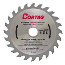 Disco De Serra Circular Para Madeira Cortag 100mm 24 Dentes Disco De Serra Circular Para Madeira Cortag 100mm 24 Dentes
