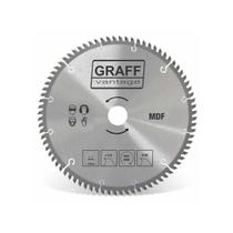 Disco de Serra Circular para MDF 250mm 80 Dentes Graff Vantage