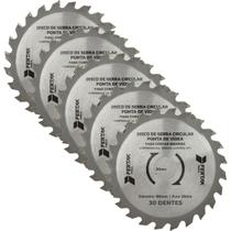 Disco De Serra Circular Ponta Vídea 30 Dentes 20X180Mm 05 Un