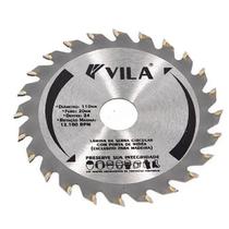 Disco de Serra Circular Widea 110x20mm C/ 24 Dentes - Vila