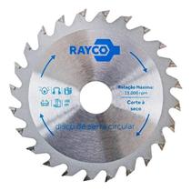 Disco De Serra De Videa 7.1/4 X 20mm 24 Dentes Cor Prateado
