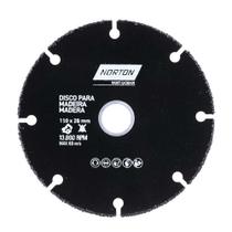 Disco De Serra Madeira Norton Tungstênio 110x20MM