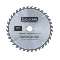 Disco De Serra Madeira Thompson Vídea 235MM 9" 1/4 x 36 Dentes