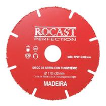 Disco de Serra Mármore com Tungstênio para Madeira 110X20mm