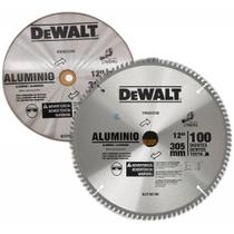 Disco De Serra Meia Esquadria Dewalt Para Aluminio 12" 100 Dentes