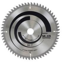 Disco de Serra MultiMaterial 80 Dentes 254x30mm - 2608642193 - BOSCH
