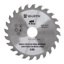 Disco de Serra para Madeira W-Max Wurth 7.1/4"(185mm) 24 Dentes