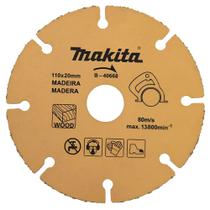 Disco de Serra Tungstênio para Madeira 110mm - B-40668 - MAKITA Disco de Serra Tungstênio para Madeira 110mm - B-40668 - MAKITA