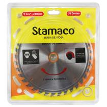 Disco de Serra Videa 230mm 9.1/4"" 36 Dentes - 2253 - STAMACO Disco de Serra Videa 230mm 9.1/4"" 36 Dentes - 2253 - STAMACO