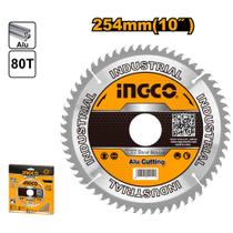 Disco De Serra - Vídea TCT 10Pol 80 Dentes INGCO