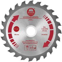 Disco de Serra Widea Worker 4'' 3/8'' 20mm 24 Dentes
