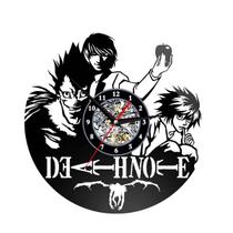 Disco de vinil de anime Wall Clock Deaths Notess Yagami Light