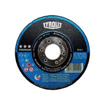 Disco desbaste 2 em 1 7" x 7,0 x 22,23 premium tyrolit Disco desbaste 2 em 1 7" x 7,0 x 22,23 premium tyrolit