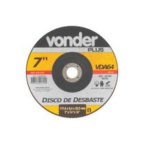 Disco Desbaste 7'' 6,4mm Vda64 Vonder Disco Desbaste 7'' 6,4mm Vda64 Vonder