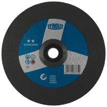 Disco desbaste 9" x 6,0 x 22,2 standard aço tyrolit