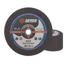 Disco Desbaste Aeme Aço DDA 403 9X1/4X7/8 (230X6.4X22.22) 25 Unidades