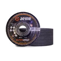 Disco Desbaste Aeme Aço/Inox DDA 703 4.1/2X1/4X7/8 (114.3X6.4X22.22) 50 Unidades