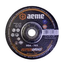 Disco Desbaste Aeme Aço/Inox DDA 703 7X1/4X7/8 (180X6.4X22.22)