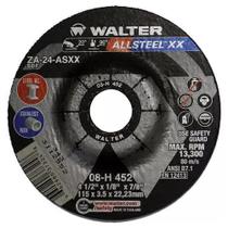 Disco desbaste allsteel 4.1/2"x1/8"x7/8" 08h452 walter