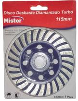 Disco Desbaste Diamantado Turbo 115mm Mister