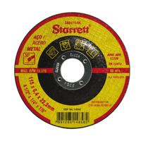 Disco Desbaste Ferro Chapa 4.5" x 6,4mm x 22,2mm Starret