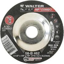 Disco desbaste hp combo 4.1/2x1/8 08b462 walter Disco desbaste hp combo 4.1/2x1/8 08b462 walter