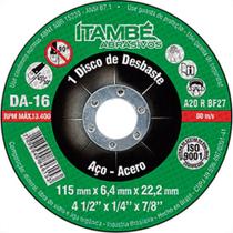 Disco Desbaste Itambe 4.1/2X7/8 Da-16 Disco Desbaste Itambe 4.1/2X7/8 Da-16