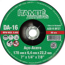 Disco Desbaste Itambe 7 X 7/8Da-16 Disco Desbaste Itambe 7 X 7/8Da-16