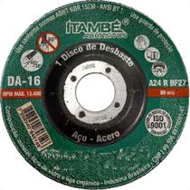 Disco Desbaste Itambe - 7''X1/4''X7/8'' Da-16 - 7063