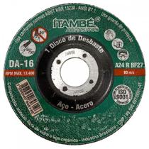 Disco Desbaste Itambe - 7''X3/16''X7/8'' Da-16 - 7063 Disco Desbaste Itambe - 7''X3/16''X7/8'' Da-16 - 7063