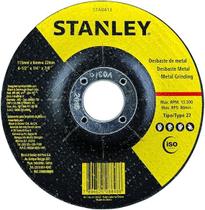 Disco Desbaste Metal 4 1/2 Pol X 6 mm X 7/8 Pol Stanley STA0413 Disco Desbaste Metal 4 1/2 Pol X 6 mm X 7/8 Pol Stanley STA0413