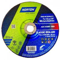 Disco Desbaste Norton - 7''X1/4''X7/8'' - Bda 600 Disco Desbaste Norton - 7''X1/4''X7/8'' - Bda 600