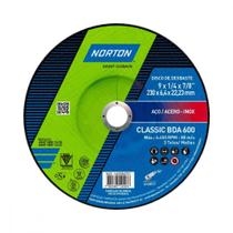 Disco Desbaste Norton 9X1/4 X 7/8 Da600 Disco Desbaste Norton 9X1/4 X 7/8 Da600