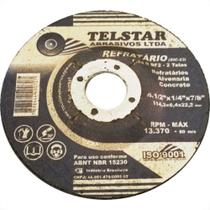 Disco Desbaste Telstar Concreto 4.1/2 302301 - Kit C/5 Disco Desbaste Telstar Concreto 4.1/2 302301 - Kit C/5