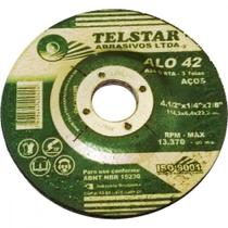Disco Desbaste Telstar Ferro 4.1/2" 301306 ./ Kit Com 5