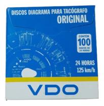 Disco Diagrama VDO Modelo 24 Horas / 125 km/h