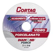 Disco Diam. Porcelanato/vidro 110mm 62796 Cortag Cor Cinza Disco Diam. Porcelanato/vidro 110mm 62796 Cortag Cor Cinza