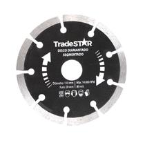 Disco Diamantado 110 mm Segmentado Furo 20 mm Tradestar