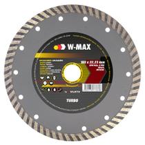 Disco Diamantado 110 x 20mm Turbo Porcelanato Embalagem com 10 Unidades WMax 0668110115 Kit
