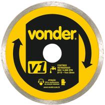 Disco diamantado 110mm contínuo furo 20mm v1 - Vonder