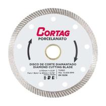 Disco Diamantado 110mm Porcelanato 4.3-8 - Cortag Turbo Para Cerâmica