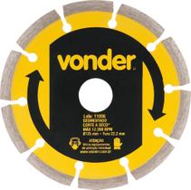 Disco Diamantado 125mm Segmentado Furo 22mm V3 - Vonder