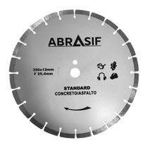 Disco Diamantado 14" Segmentado para Concreto Abrasivo - ABRASIF