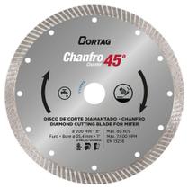 Disco Diamantado 200 Mm Linha Zapp Para Chanfro 45 Cortag Disco Diamantado 200 Mm Linha Zapp Para Chanfro 45 Cortag