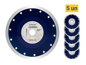 Disco diamantado 230x25,4 continuo - 5 pc Disco diamantado 230x25,4 continuo - 5 pc